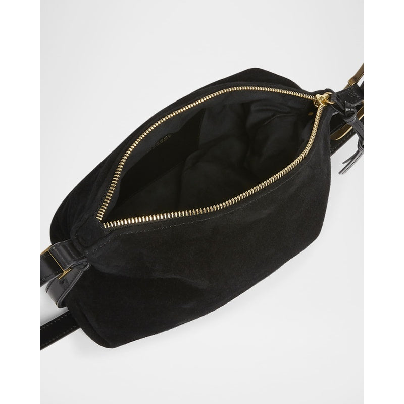 Bolsa Crossbody Leyden Mini Buckle Suede