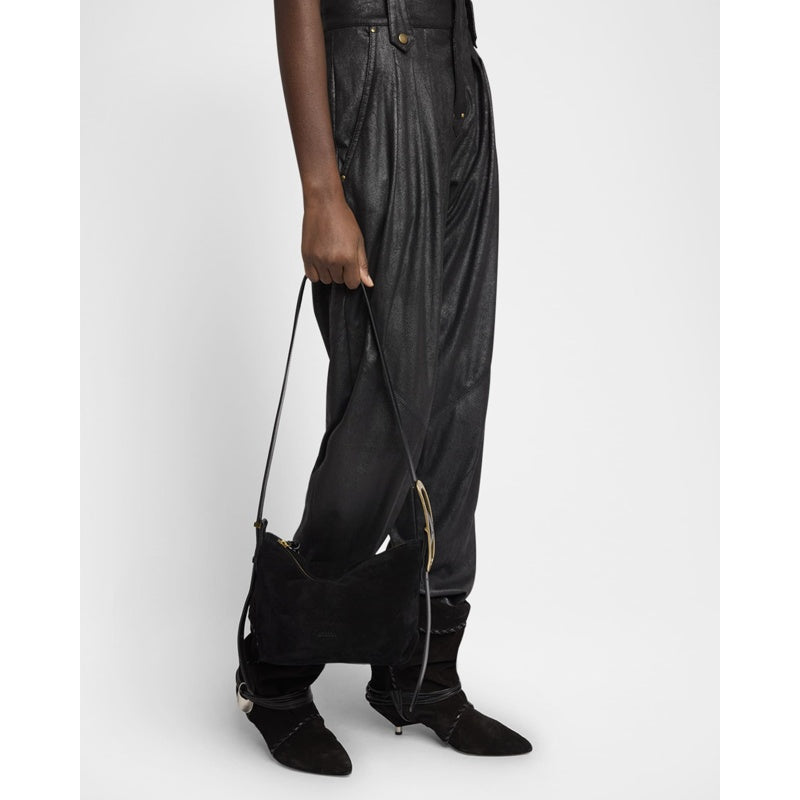 Bolsa Crossbody Leyden Mini Buckle Suede