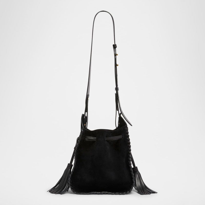 Bolsa Bucket Silao Braided Tassel Suede - Mercado de Luxo - O Maior E-Commerce de Bens, Produtos e Serviços de Luxo do Brasil.