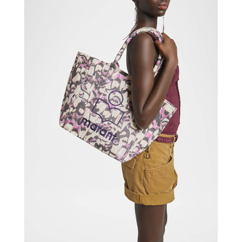 Bolsa Shopper Yenky Small Butterfly-Print Canvas