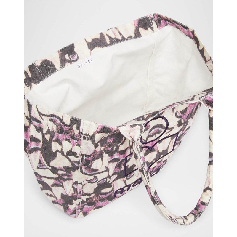 Bolsa Shopper Yenky Small Butterfly-Print Canvas
