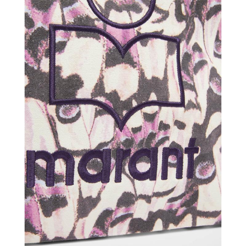 Bolsa Shopper Yenky Small Butterfly-Print Canvas