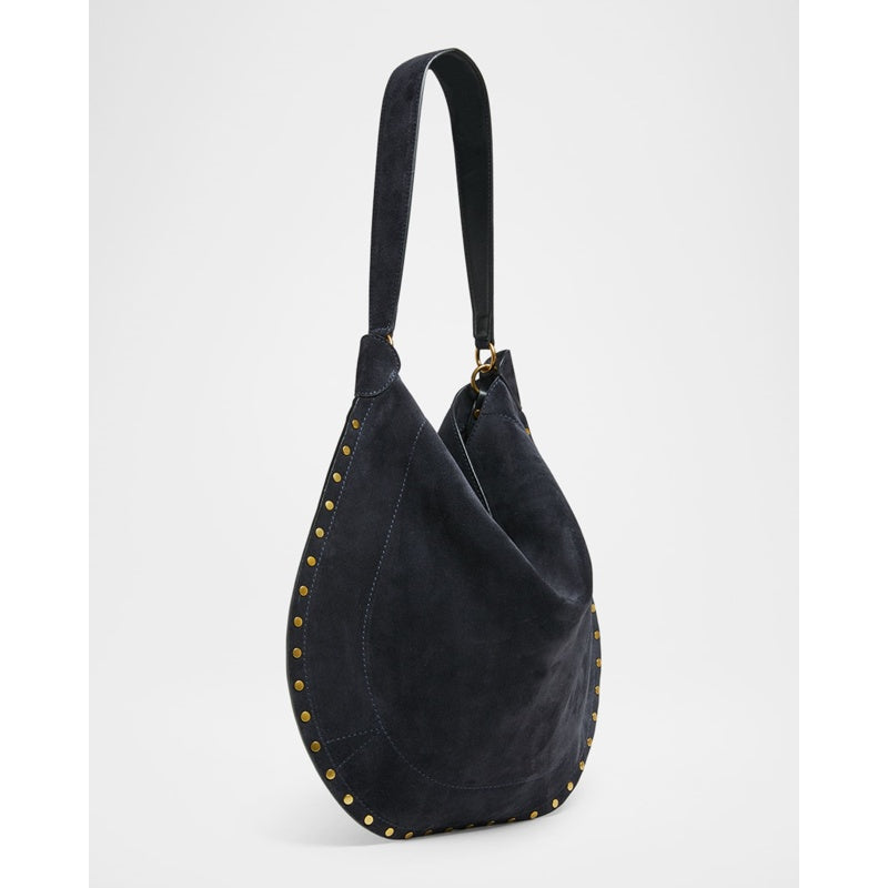 Bolsa Shoulder Oskan Studded Suede