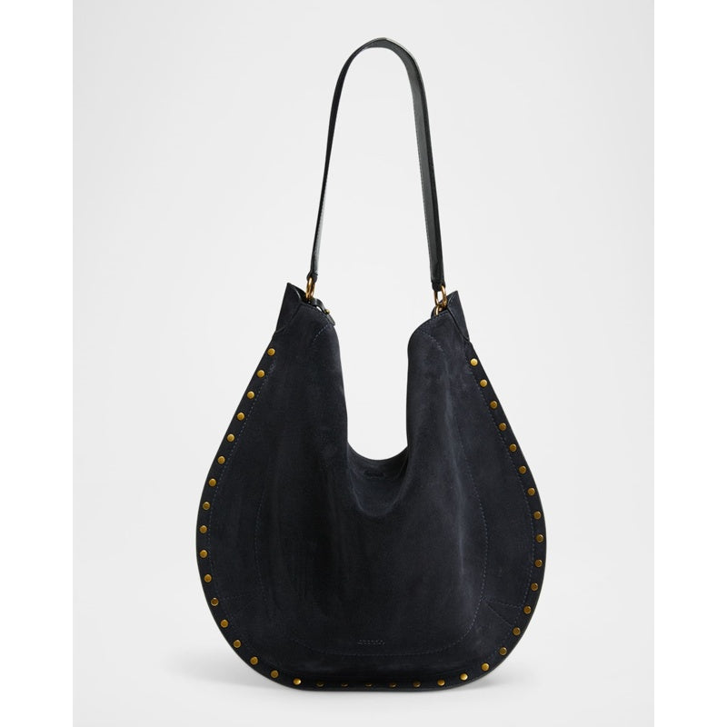 Bolsa Shoulder Oskan Studded Suede