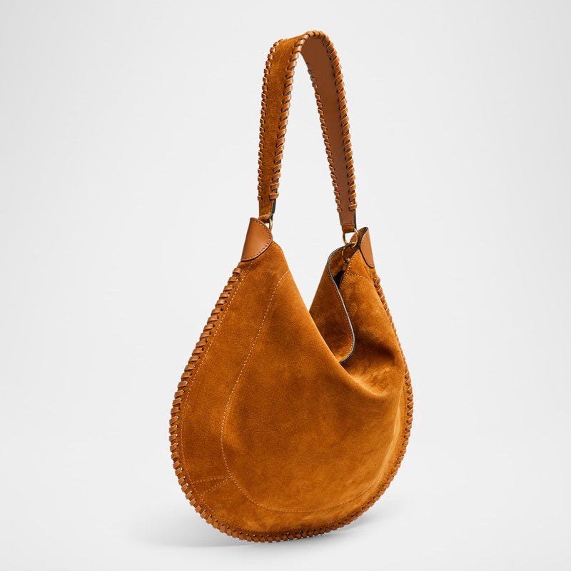 Bolsa Shoulder Oskan Soft Suede - Mercado de Luxo - O Maior E-Commerce de Bens, Produtos e Serviços de Luxo do Brasil.