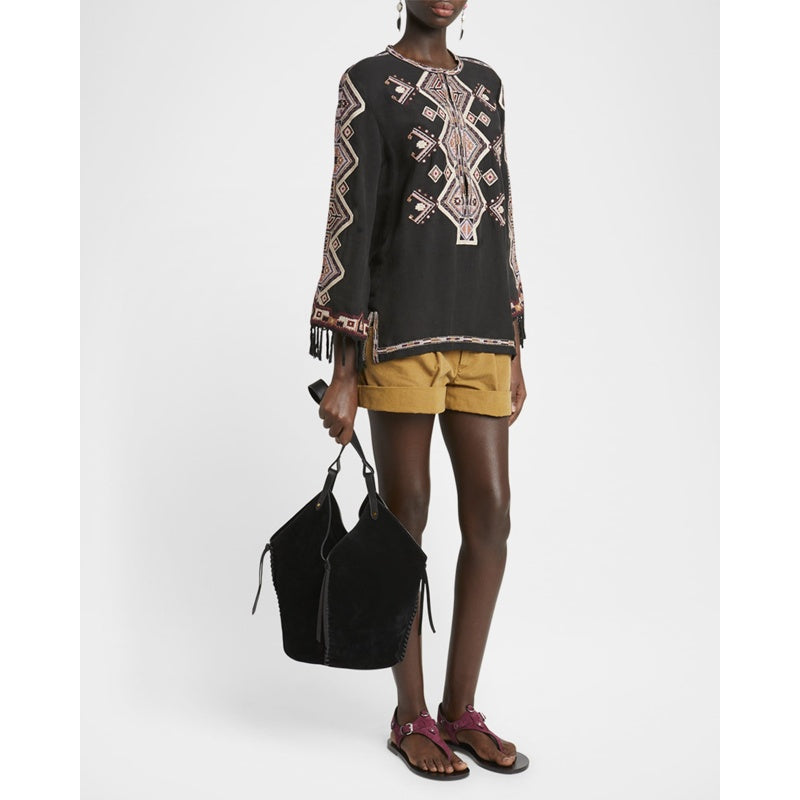 Bolsa Shopper Tampa Woven Suede