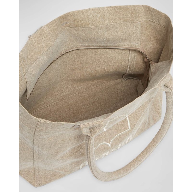 Bolsa Shopper Yenky Zip Canvas Cotton