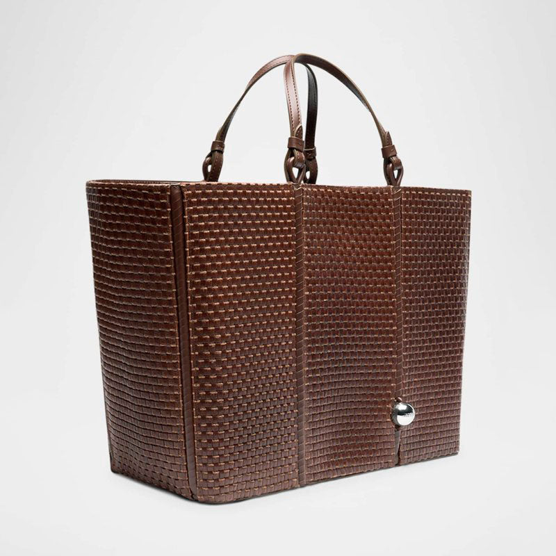 Bolsa Shopper Le Cabas Woven - Mercado de Luxo - O Maior E-Commerce de Bens, Produtos e Serviços de Luxo do Brasil.