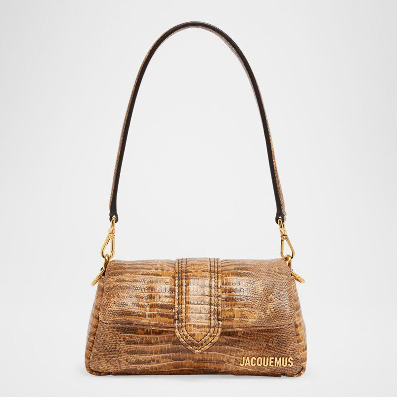 Bolsa Shoulder Le  Petit Bambimou Croc-Embossed - Mercado de Luxo - O Maior E-Commerce de Bens, Produtos e Serviços de Luxo do Brasil.