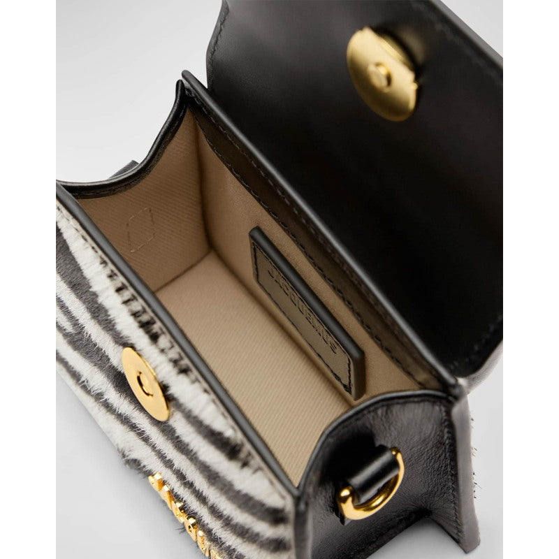 Bolsa Handle Le Chiquito Zebra Printed