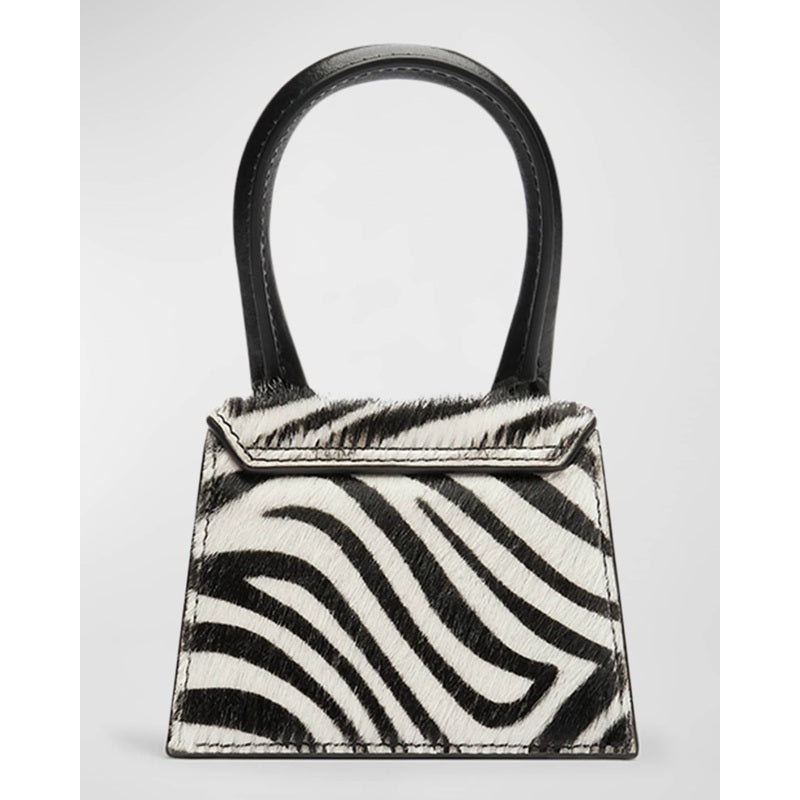 Bolsa Handle Le Chiquito Zebra Printed