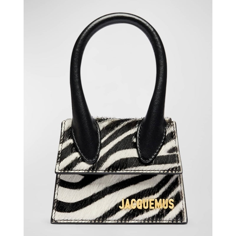 Bolsa Handle Le Chiquito Zebra Printed