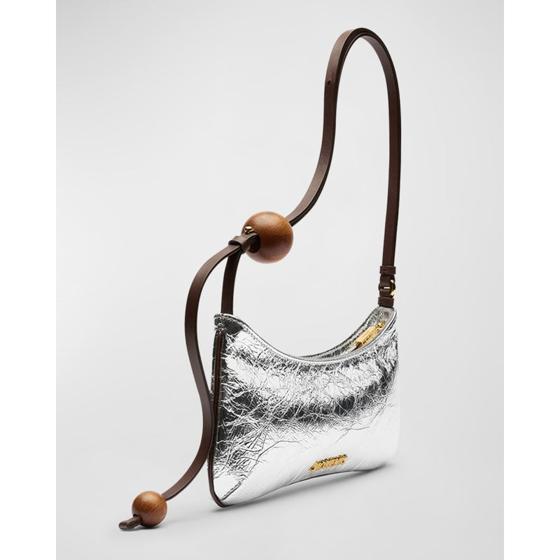 Bolsa Shoulder Le Bisou Perle Metallic