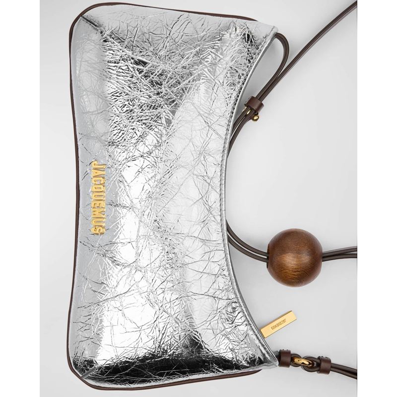 Bolsa Shoulder Le Bisou Perle Metallic