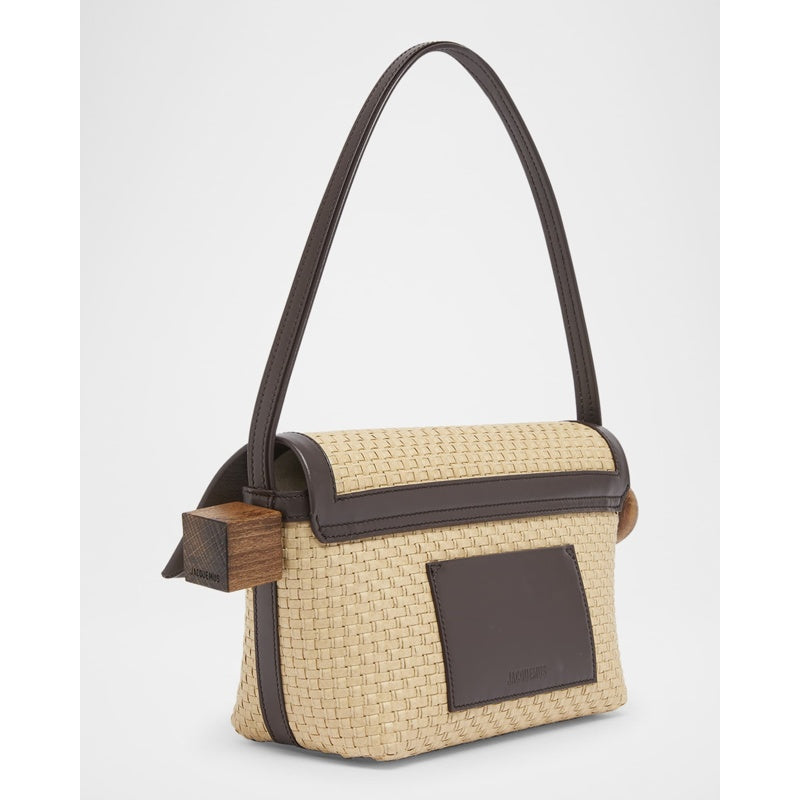 Bolsa Beach Le Rond Geometric Raffia