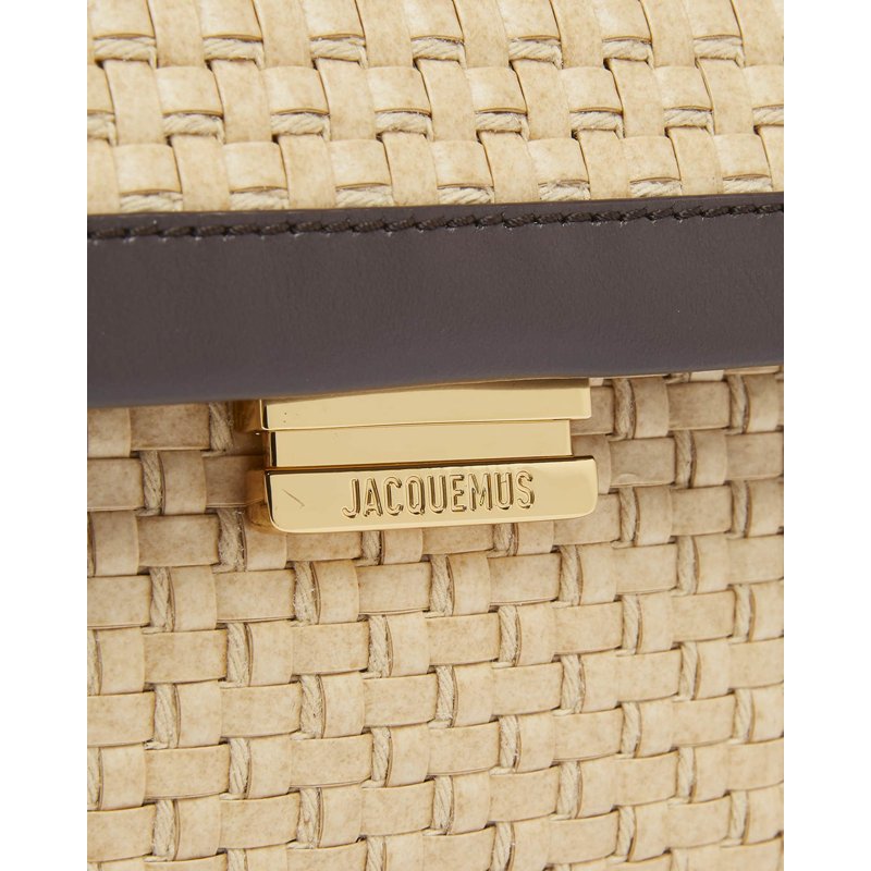 Bolsa Beach Le Rond Geometric Raffia