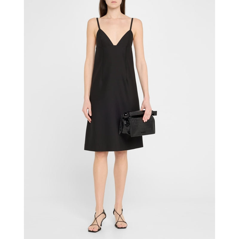 Bolsa Clutch La Pochette Rond Croc-Embossed