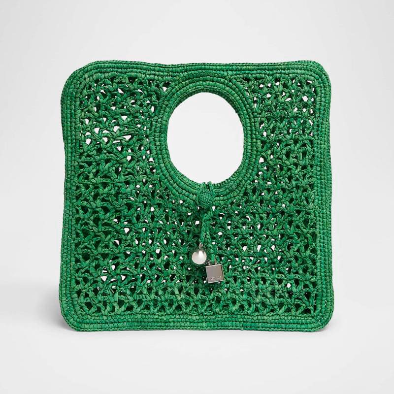 Bolsa Beach Le Petit Raffia  - Mercado de Luxo - O Maior E-Commerce de Bens, Produtos e Serviços de Luxo do Brasil.