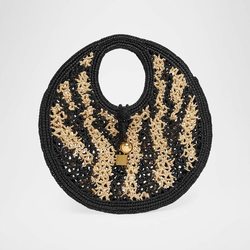 Bolsa Handle Le Petit Rond Raffia - Mercado de Luxo - O Maior E-Commerce de Bens, Produtos e Serviços de Luxo do Brasil.