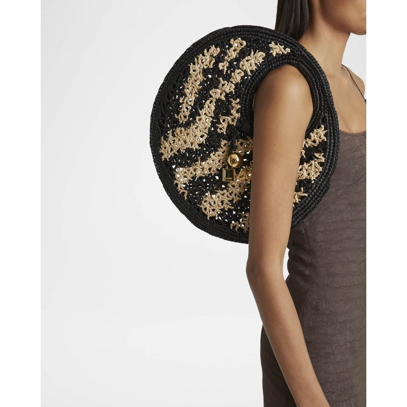 Bolsa Handle Le Petit Rond Raffia