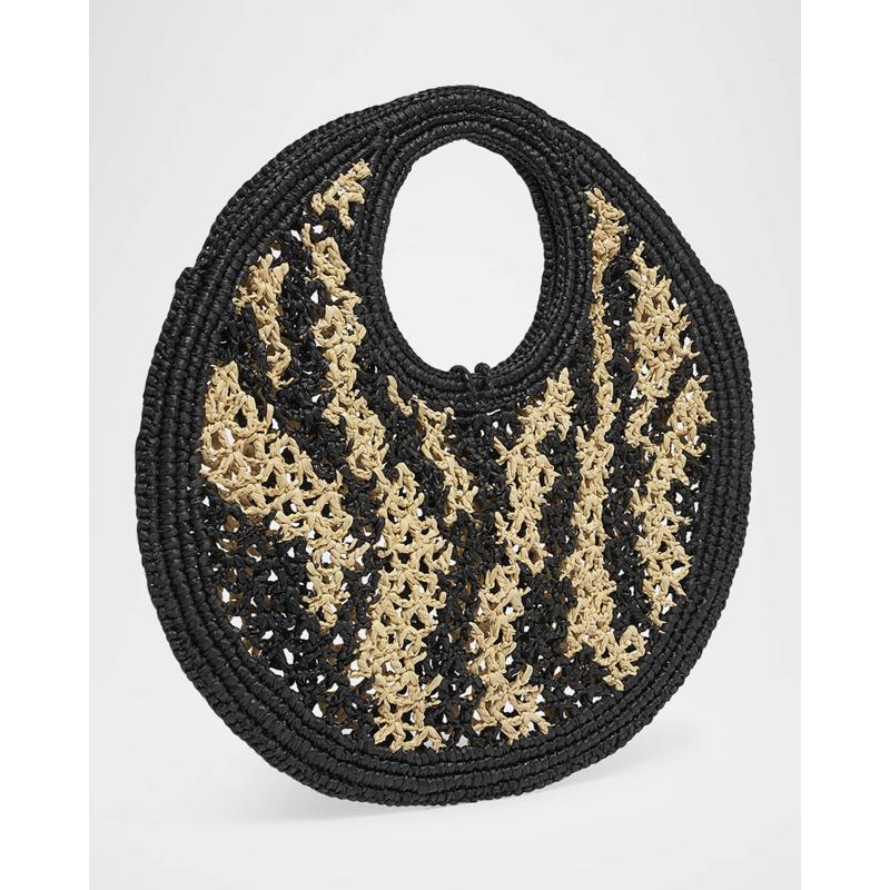 Bolsa Handle Le Petit Rond Raffia