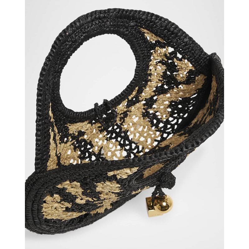 Bolsa Handle Le Petit Rond Raffia