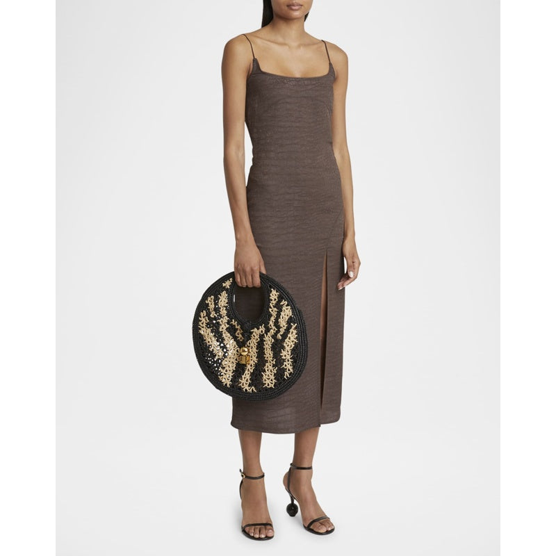 Bolsa Handle Le Petit Rond Raffia
