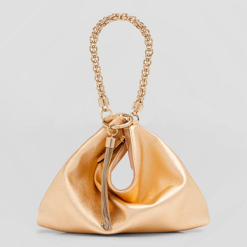 Bolsa Shoulder Callie Metallic Chain  - Mercado de Luxo - O Maior E-Commerce de Bens, Produtos e Serviços de Luxo do Brasil.