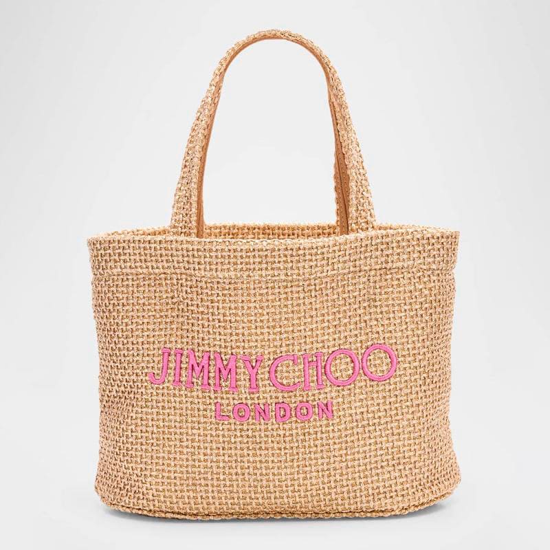 Bolsa Shopper Mini Metallic Raffia Beach - Mercado de Luxo - O Maior E-Commerce de Bens, Produtos e Serviços de Luxo do Brasil.