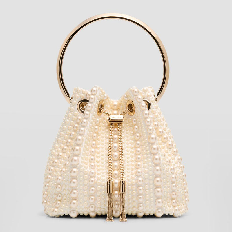 Bolsa Bucket Bon Bon Pearly Satin - Mercado de Luxo - O Maior E-Commerce de Bens, Produtos e Serviços de Luxo do Brasil.