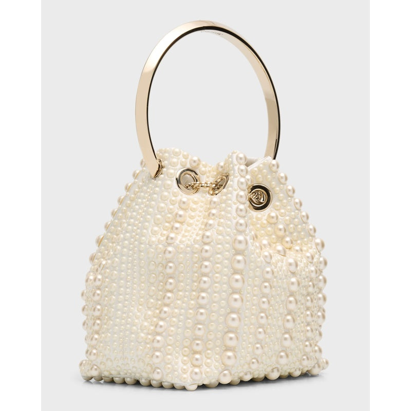 Bolsa Bucket Bon Bon Pearly Satin
