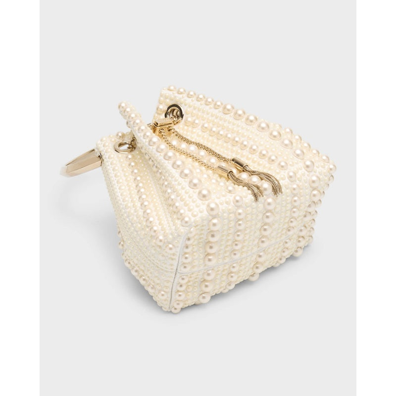 Bolsa Bucket Bon Bon Pearly Satin
