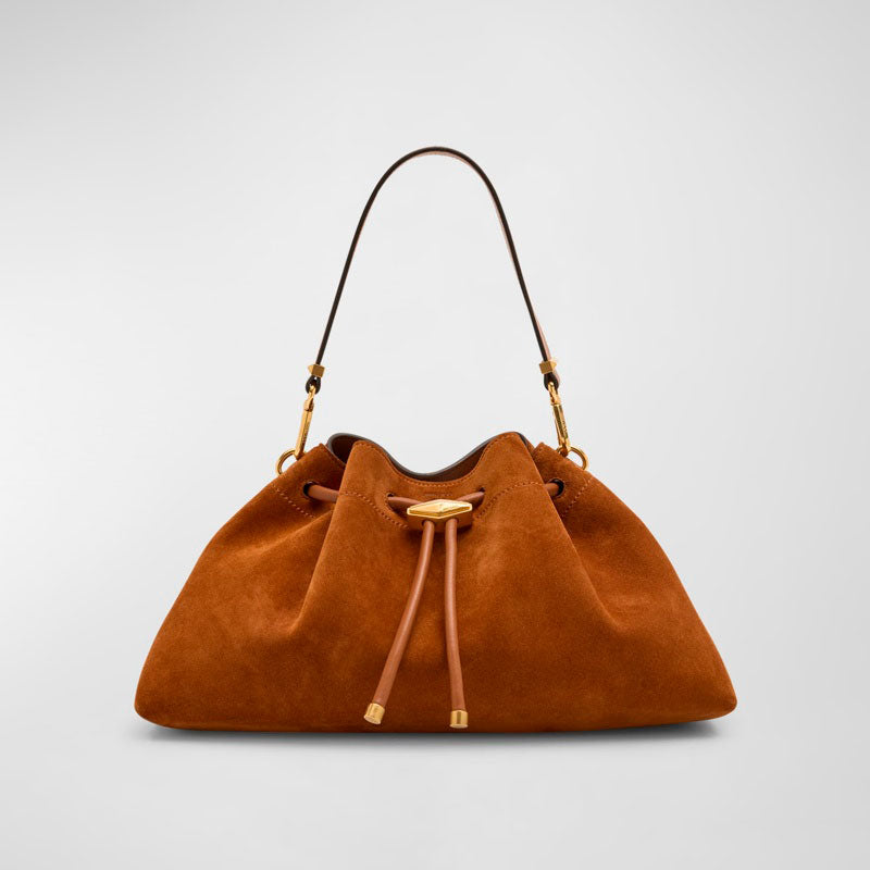 Bolsa Shoulder The Cinch Suede - Mercado de Luxo - O Maior E-Commerce de Bens, Produtos e Serviços de Luxo do Brasil.