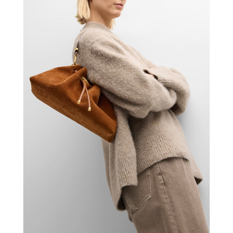 Bolsa Shoulder The Cinch Suede