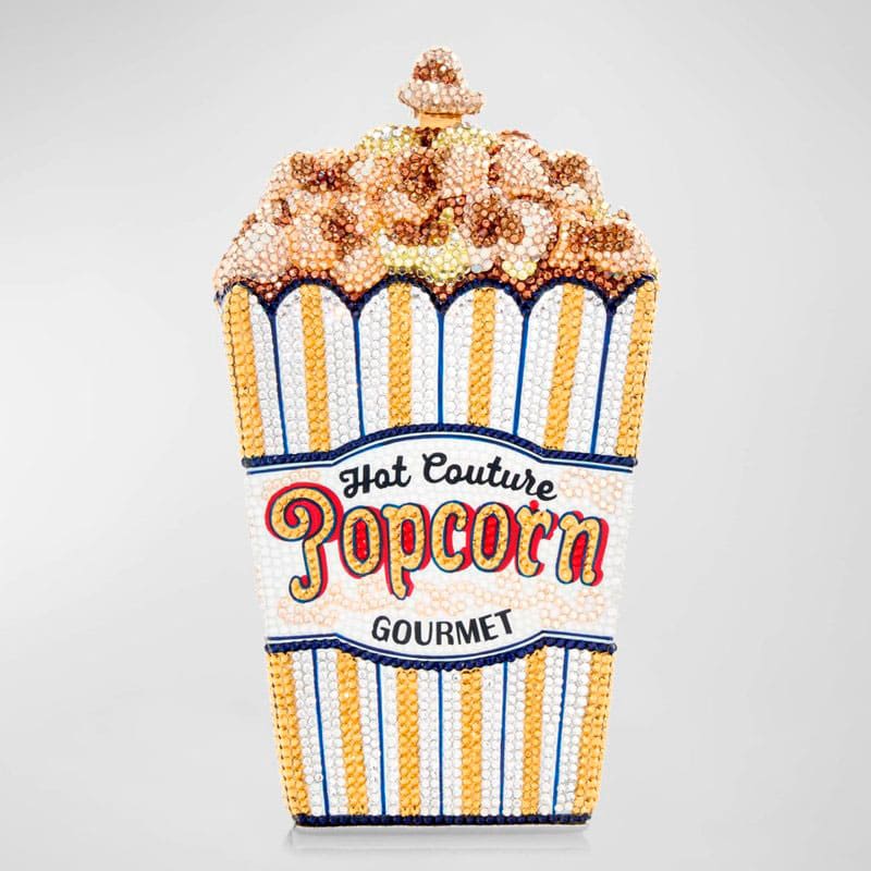 Bolsa Clutch Hot Couture Popcorn Minaudiere - Mercado de Luxo - O Maior E-Commerce de Bens, Produtos e Serviços de Luxo do Brasil.