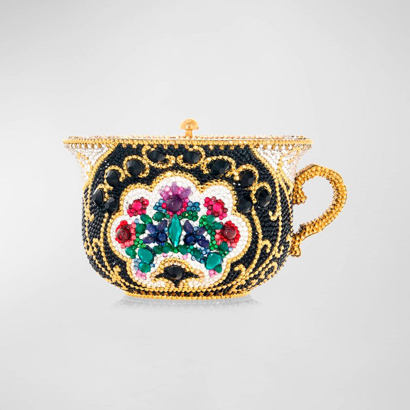 Bolsa Clutch Teacup Royal Tea Minaudiere - Mercado de Luxo - O Maior E-Commerce de Bens, Produtos e Serviços de Luxo do Brasil.