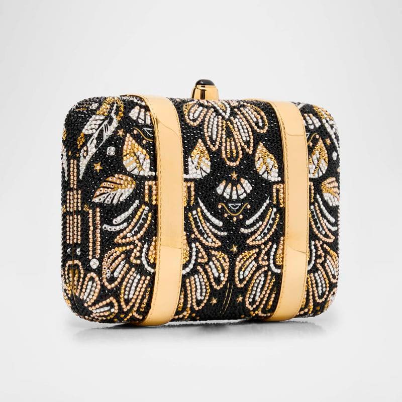 Bolsa Clutch Valise Voyage Crystal - Mercado de Luxo - O Maior E-Commerce de Bens, Produtos e Serviços de Luxo do Brasil.