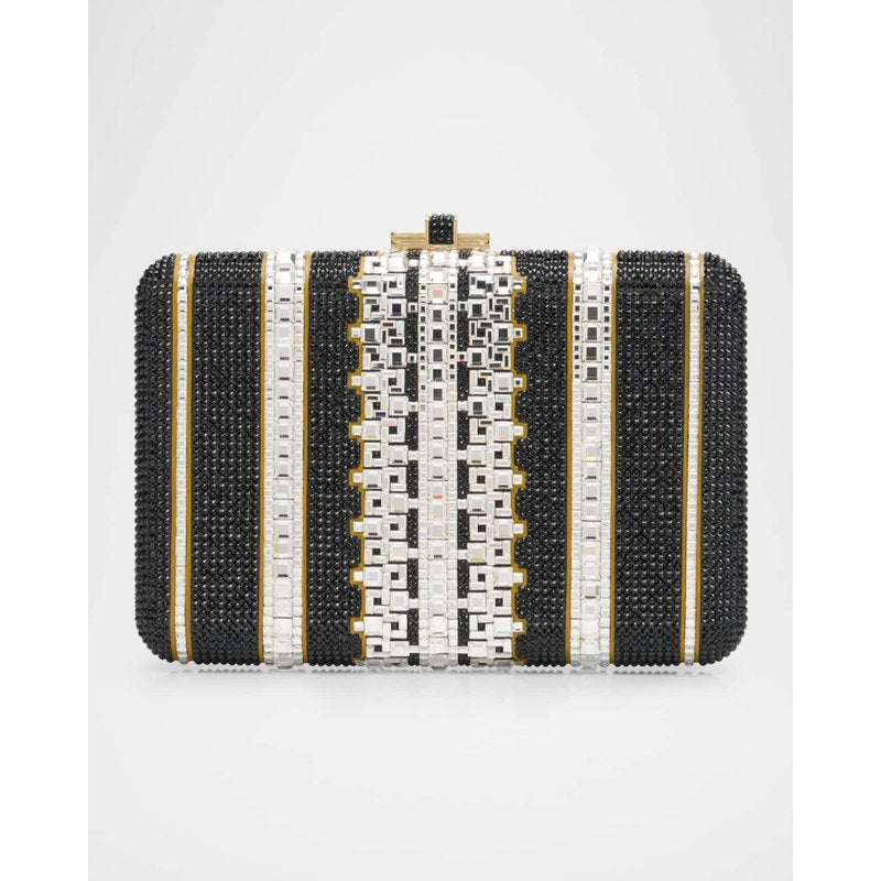 Bolsa Clutch Lattice Crystal Slim
