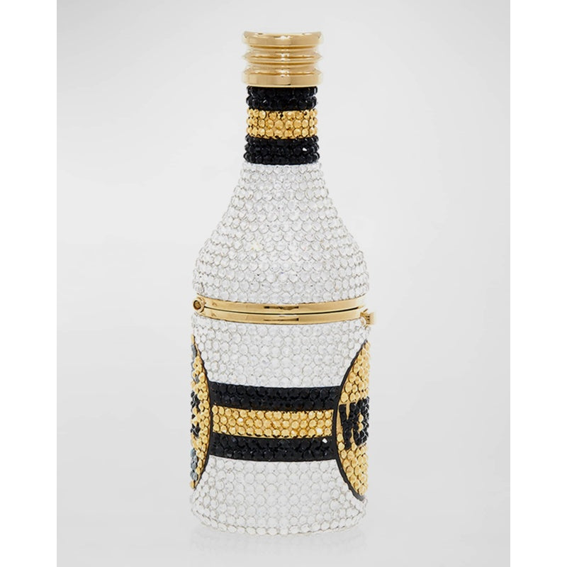 Bolsa Clutch Mini Vodka Bottle Crystal Pillbox