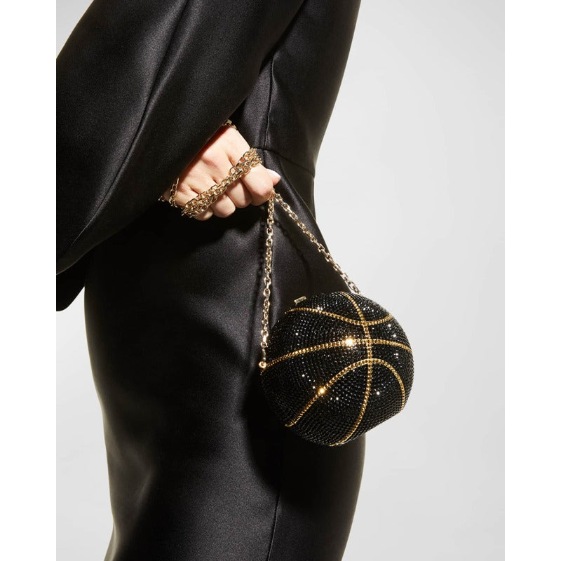 Bolsa Clutch Basketball Crystal Sphere