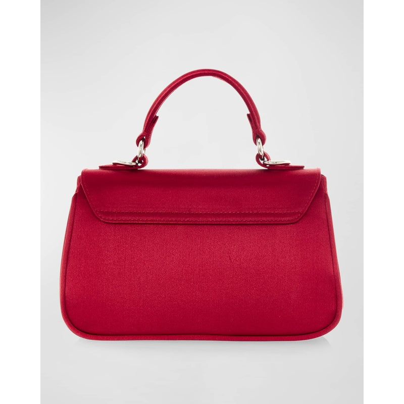 Bolsa Handle Bow Satin