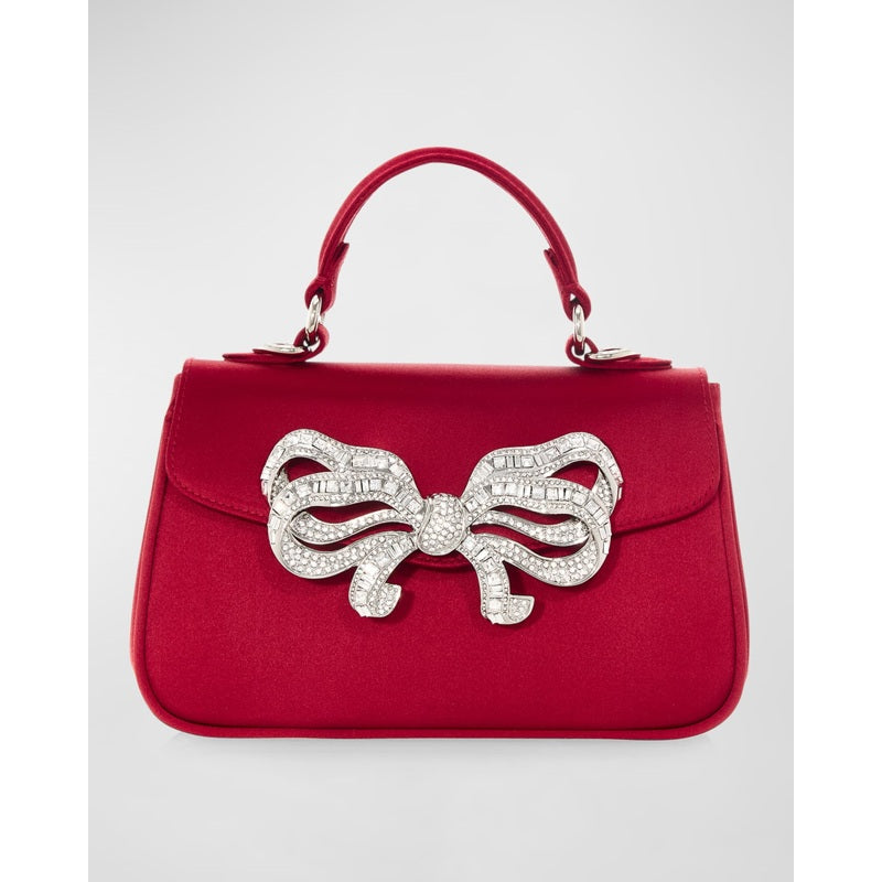 Bolsa Handle Bow Satin