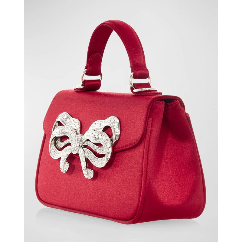Bolsa Handle Bow Satin
