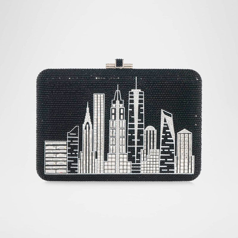 Bolsa Clutch NYC Night Slim Crystal - Mercado de Luxo - O Maior E-Commerce de Bens, Produtos e Serviços de Luxo do Brasil.