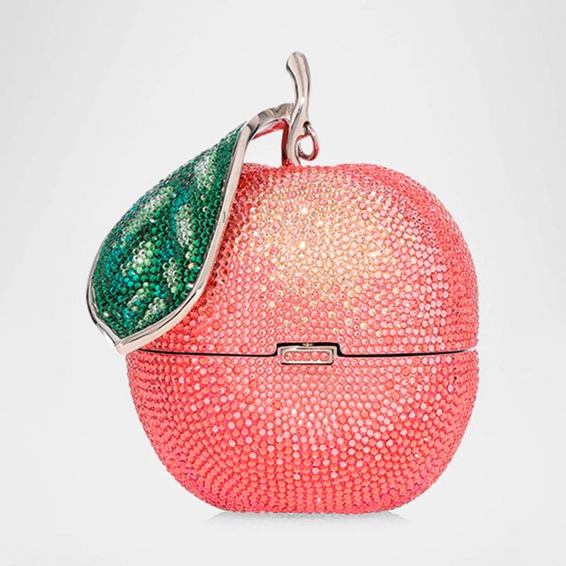 Bolsa Clutch Peachy Keen Crystal - Mercado de Luxo - O Maior E-Commerce de Bens, Produtos e Serviços de Luxo do Brasil.