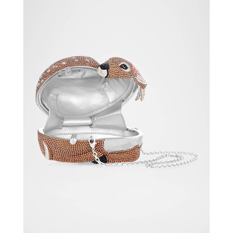 Bolsa Clutch Fawn Crystal