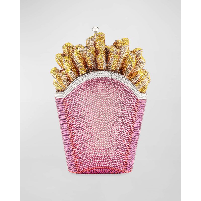 Bolsa Clutch French Fries Rainbow