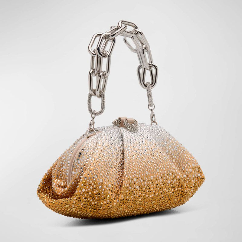 Bolsa Clutch Gemma Crystal - Mercado de Luxo - O Maior E-Commerce de Bens, Produtos e Serviços de Luxo do Brasil.