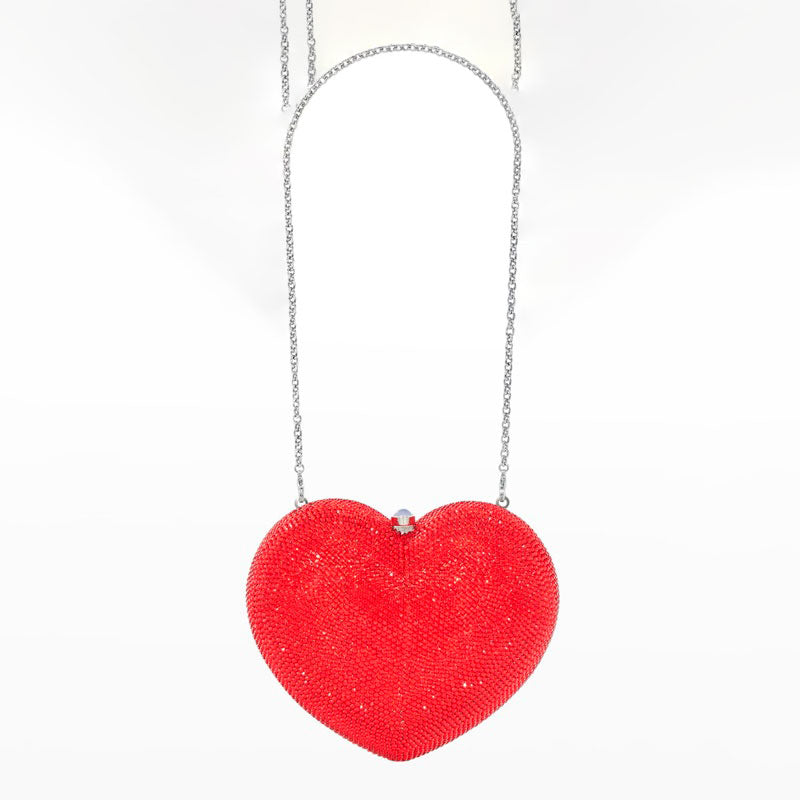 Bolsa Clutch L'Amour Petit Coeur Crystal Minaudiere - Mercado de Luxo - O Maior E-Commerce de Bens, Produtos e Serviços de Luxo do Brasil.