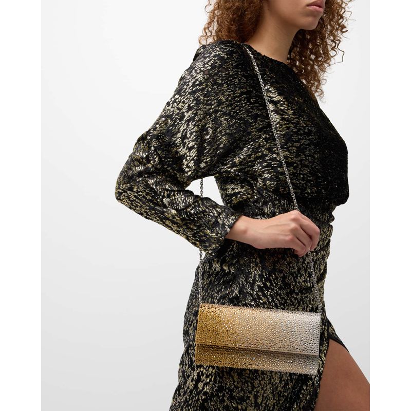 Bolsa Clutch Perry Flap Crystal